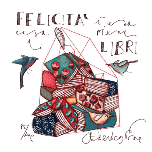 Federica Porro - Felicit&agrave; &egrave; una casa piena di libri